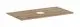Hansgrohe-HG-Xelu-Q-Konsole-980-550-mit-Ausschnitt-mittig-fuer-Aufsatzwaschtisch-ohne-Hahnloch-Eiche-Natur-54114230 gallery number 1